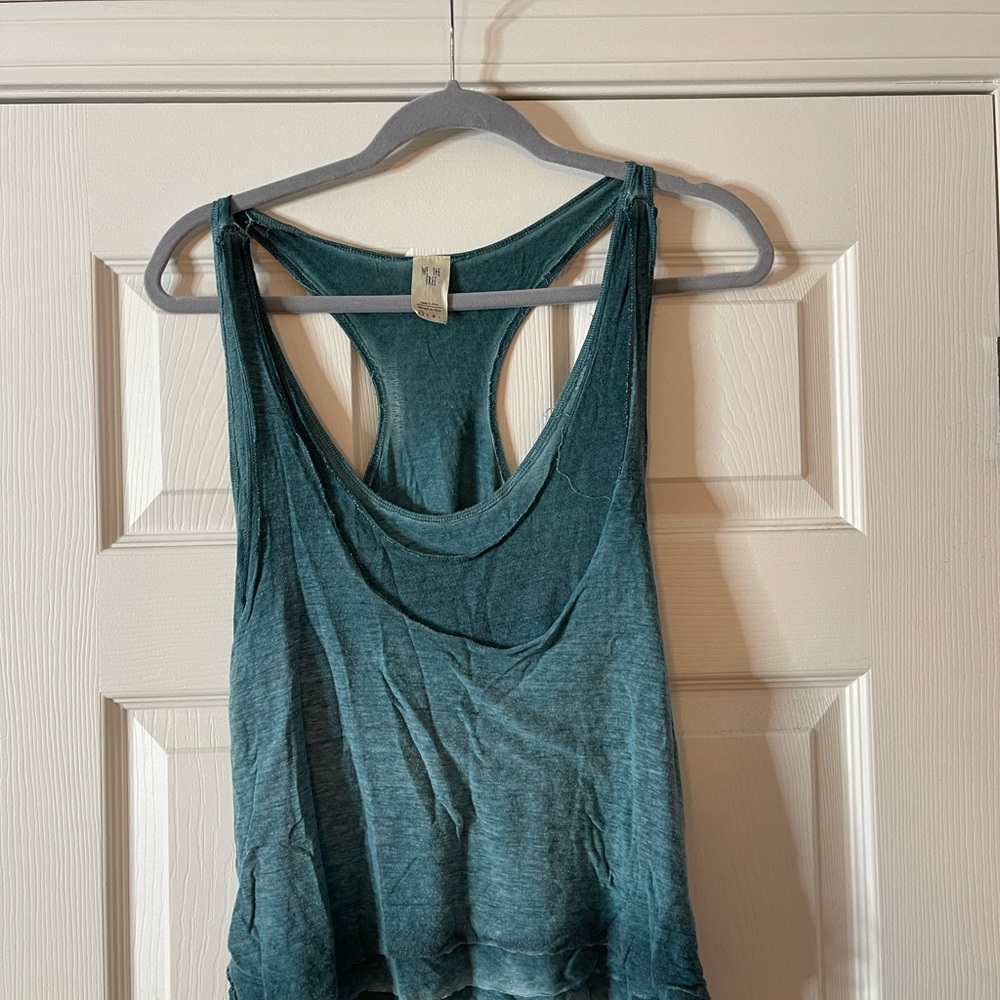 We The Free Deep Teal Tank Top